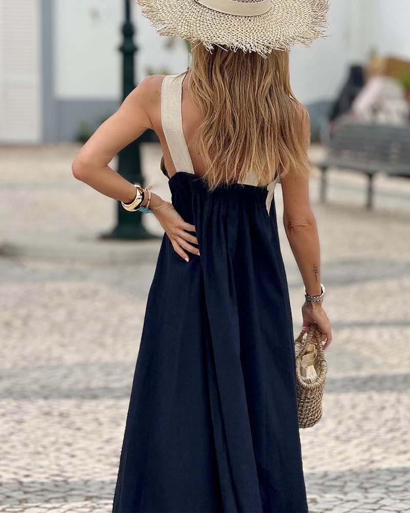 Sienna - Cross Neck Dress