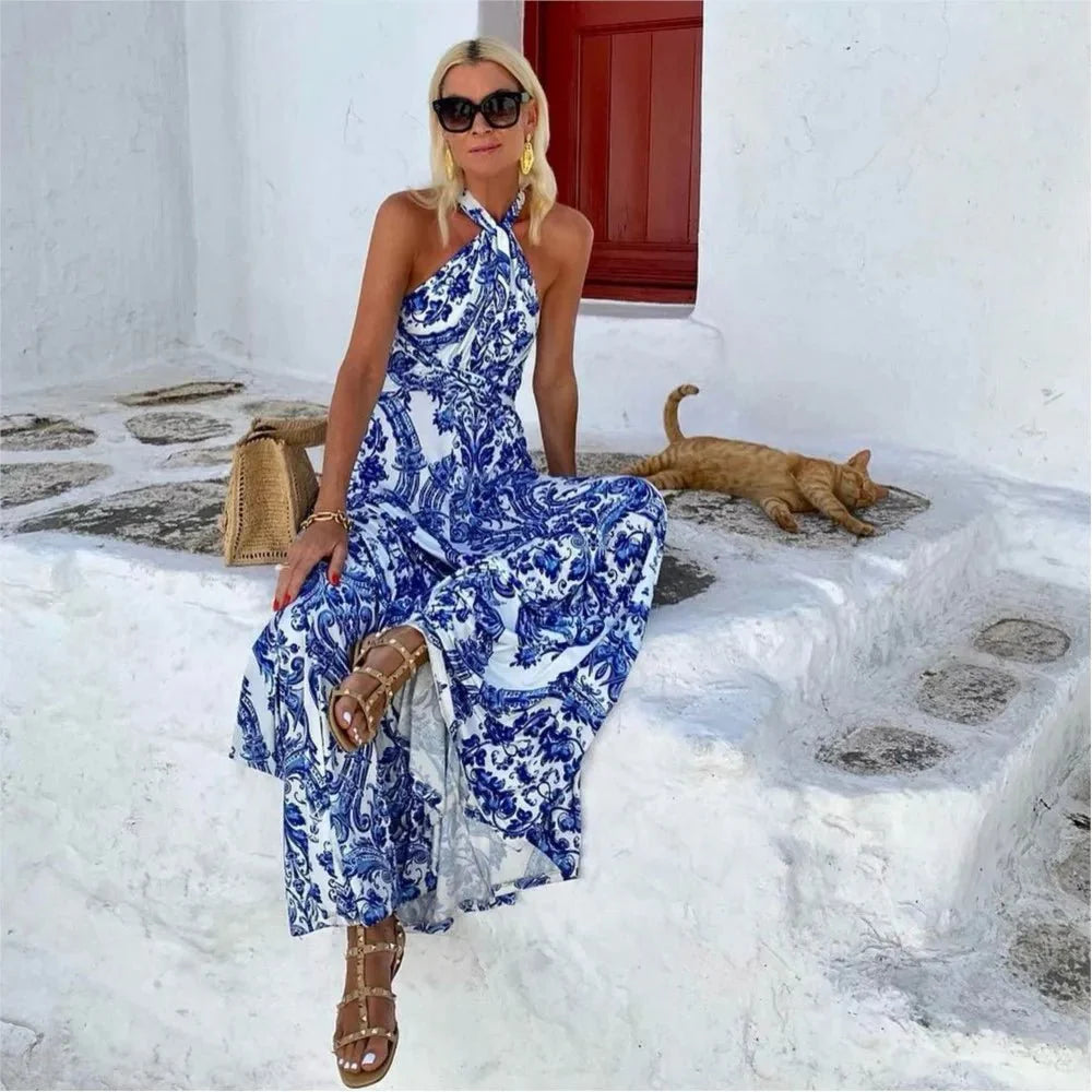 Carol - Halter Neck Dress