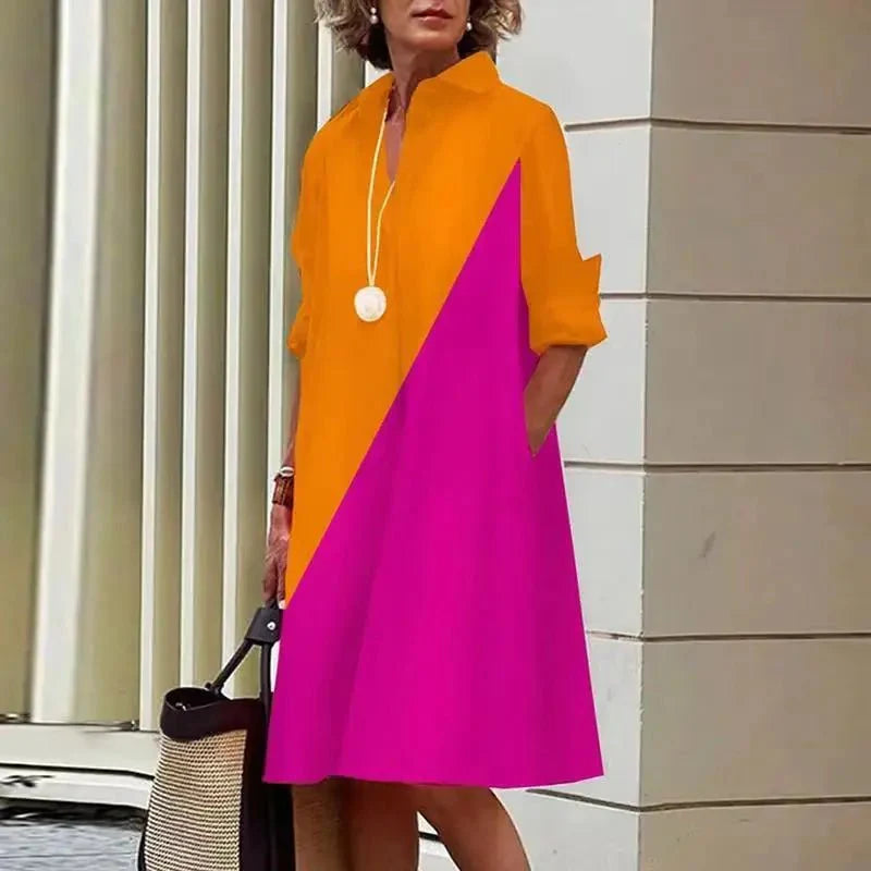 Donna - Elegant Shirt Dress
