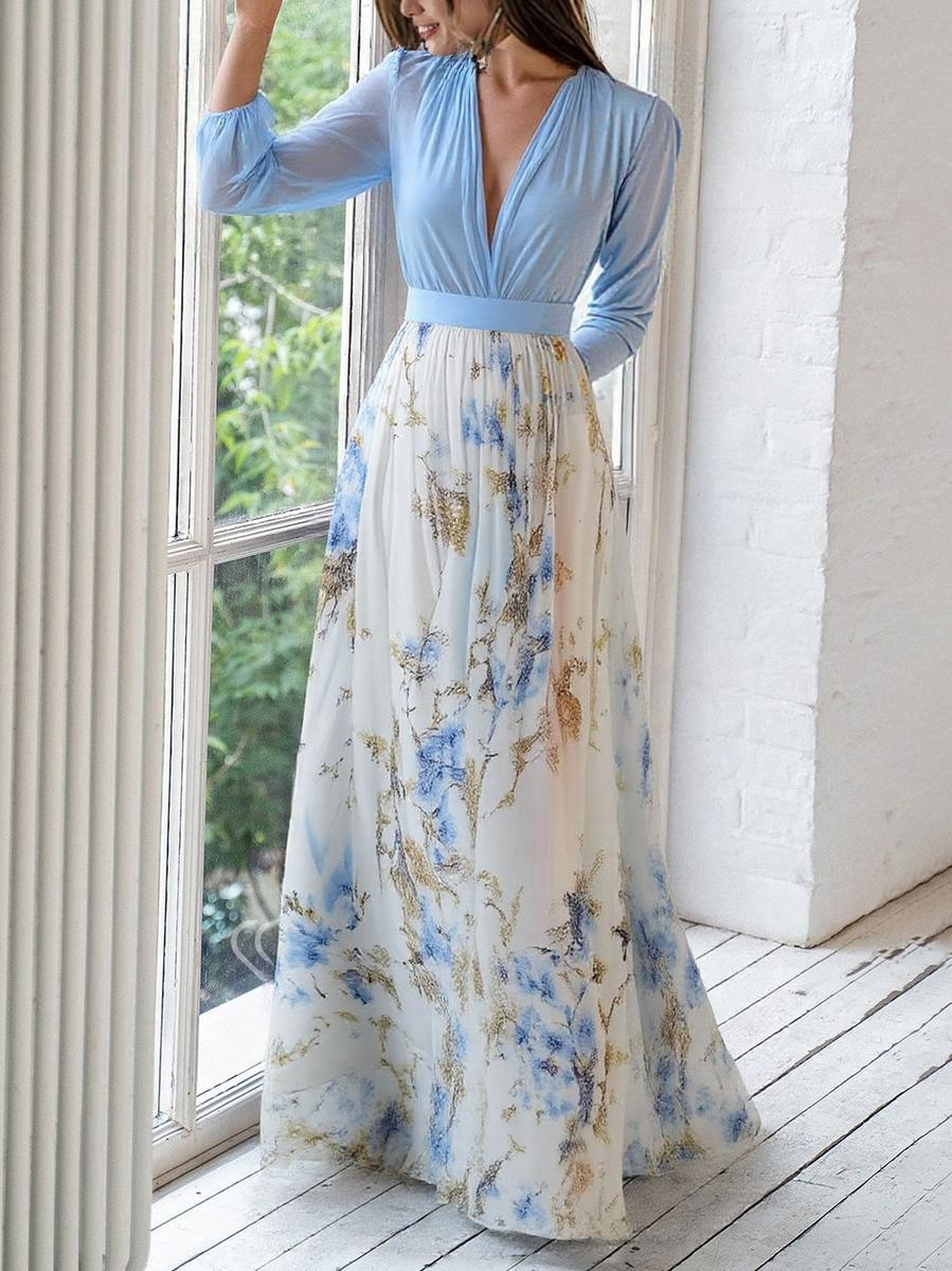 Destiny - Floral Long Dress
