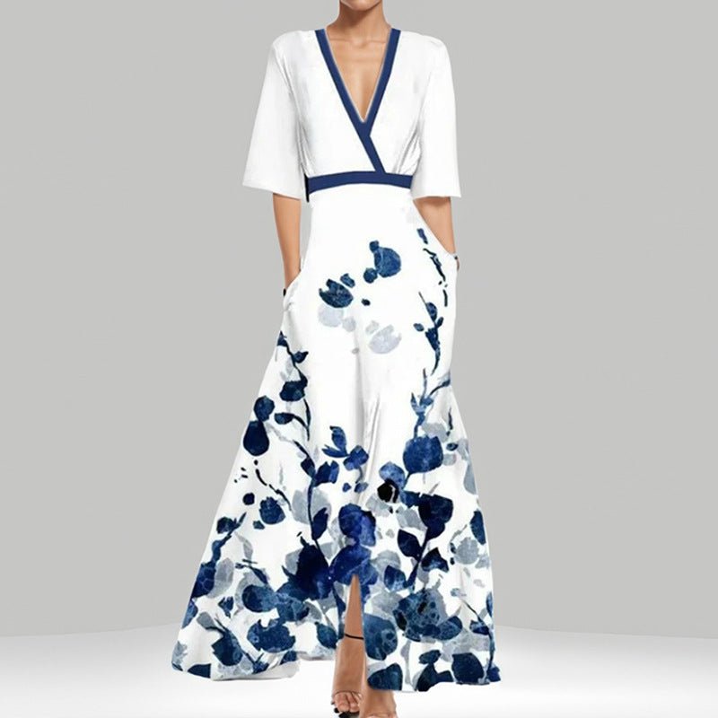 Lila - Elegant Wrap Dress